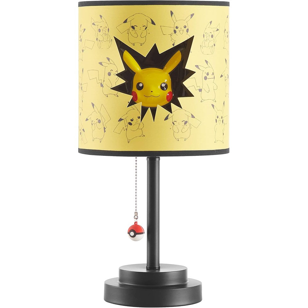 Idea Nuova Pokemon Die Cut Double Shade Table Lamp front view