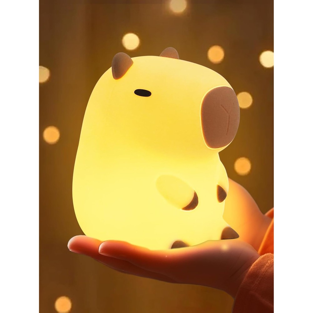 YuanDian Capybara Night Light front view cute animal lamp