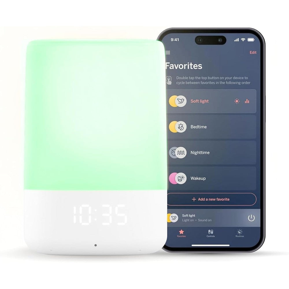 Nanit Sound and Light smart nursery device front view