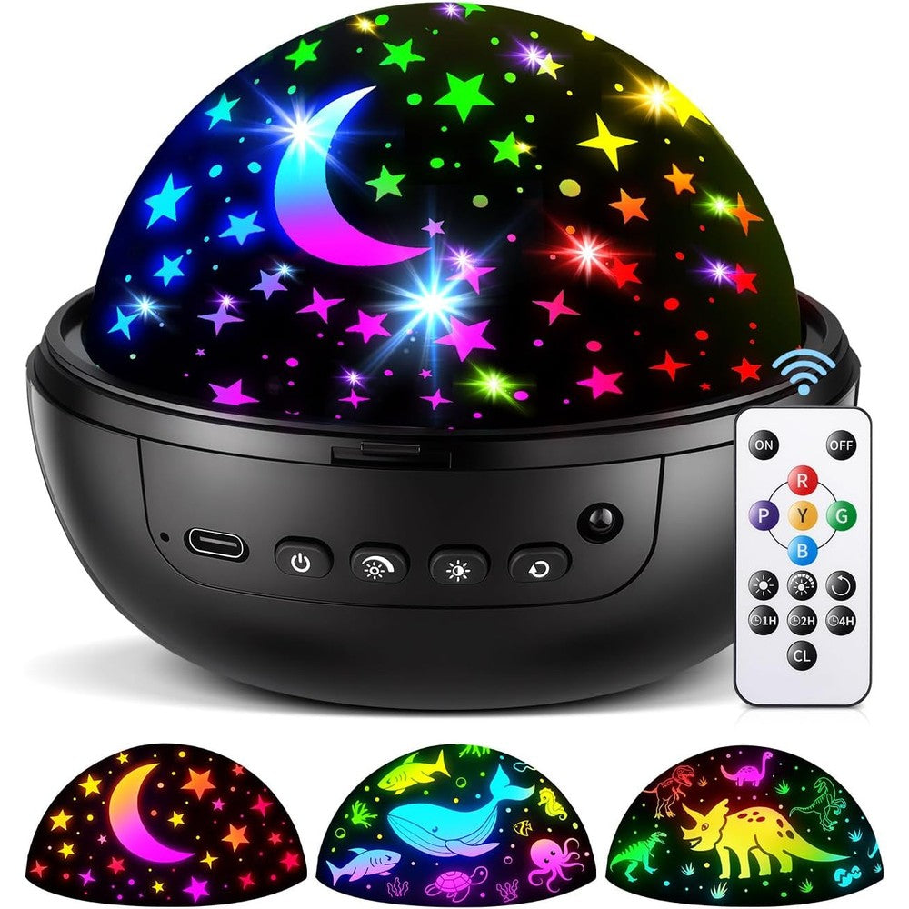 Coolnight kids night light projector front view