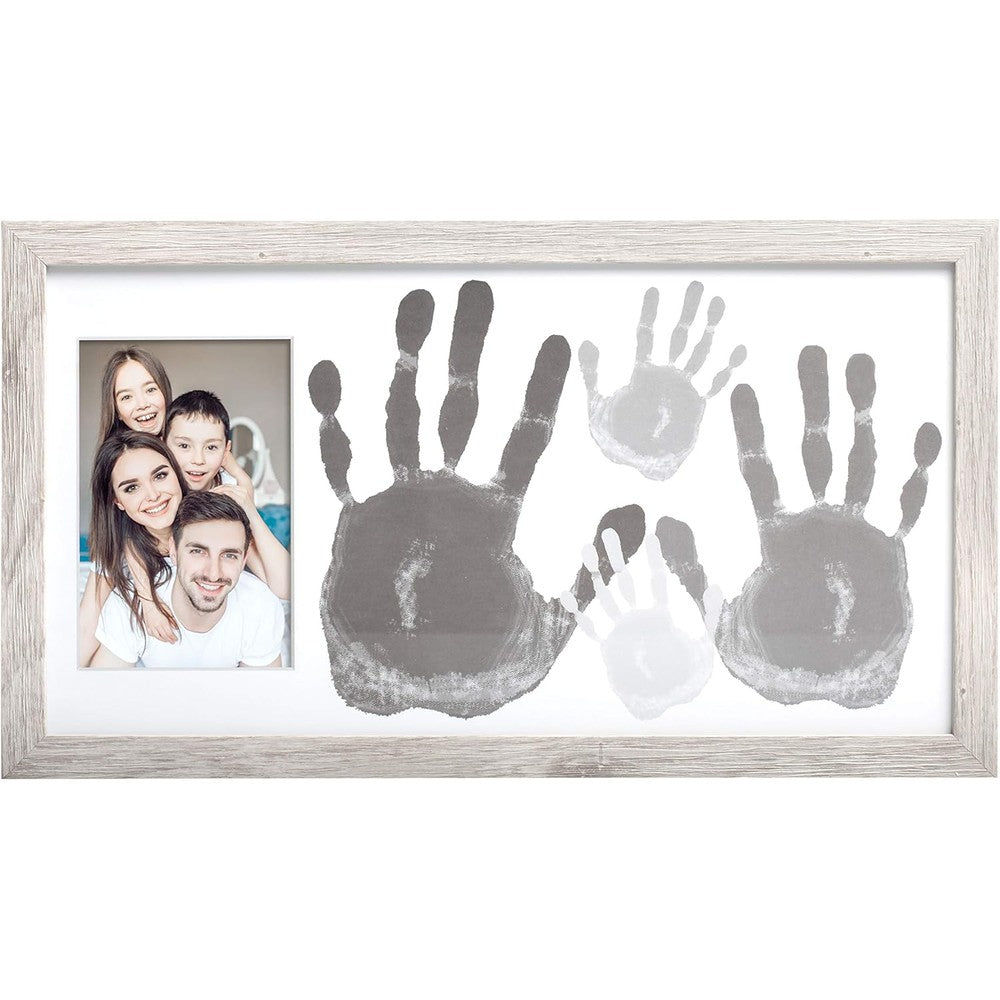 Kate and Milo DIY family photo frame and paint kit front view