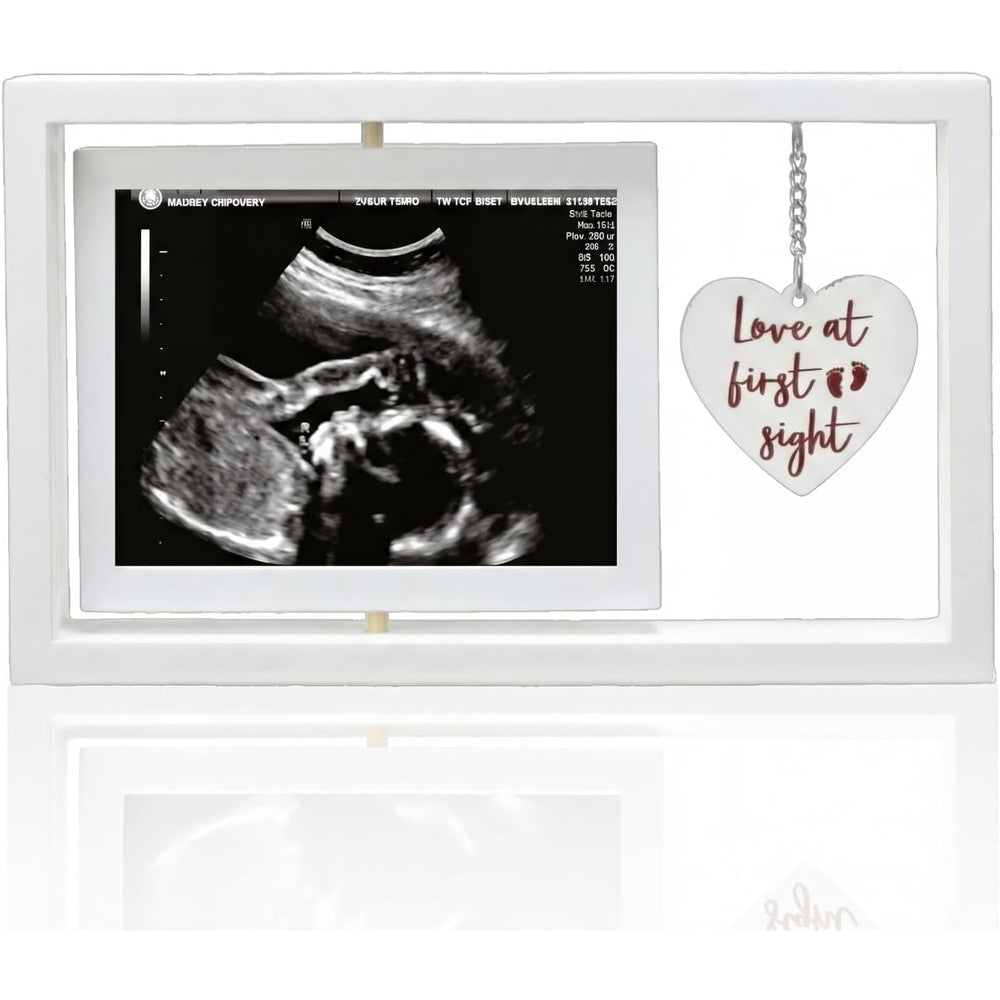 Pearhead Love at First Sight sonogram picture frame front view