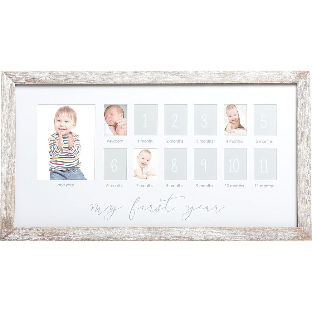 Pearhead My First Year picture frame front view