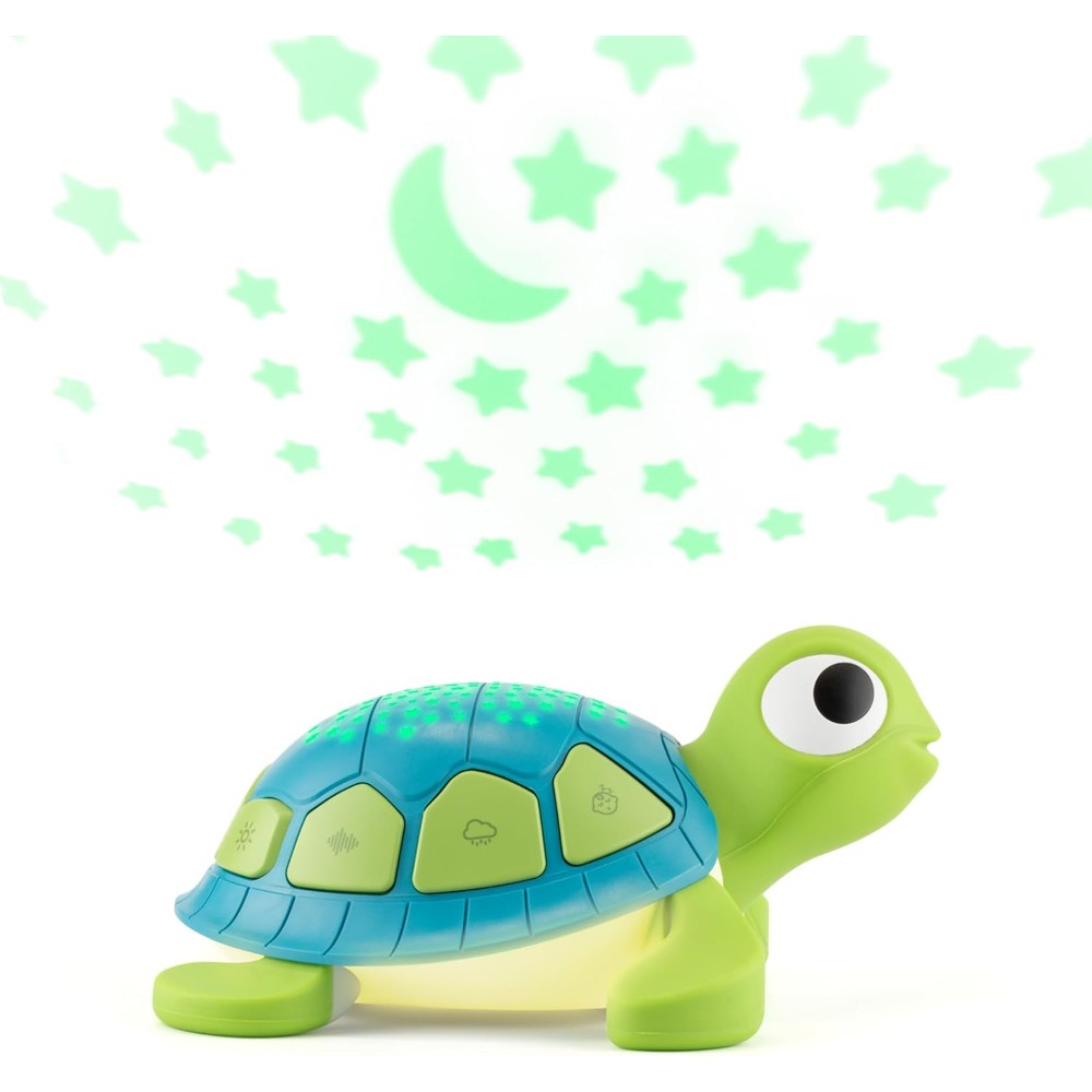Yogasleep Baby Soundscene white noise machine front view showing turtle design