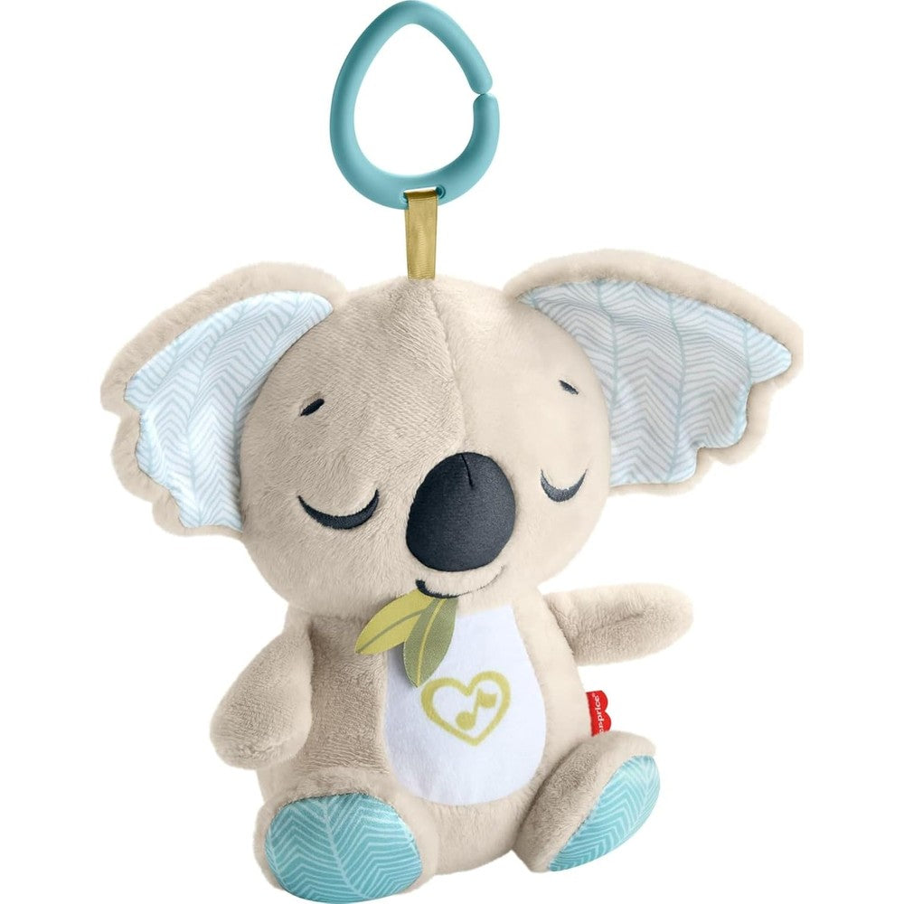 Fisher-Price On-The-Go Koala Soother plush sound machine front view for newborns