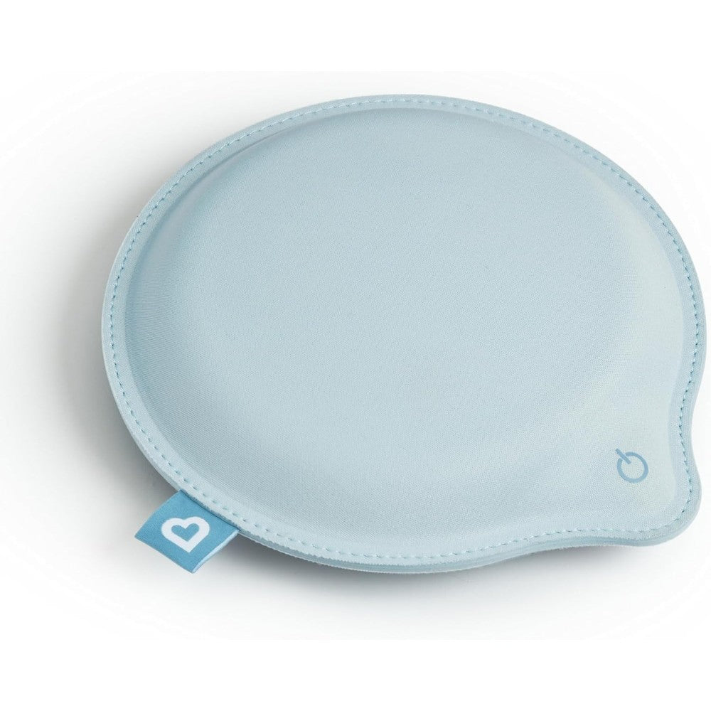 Munchkin Lulla-Vibe Vibrating Pad light blue front view baby sleep soother