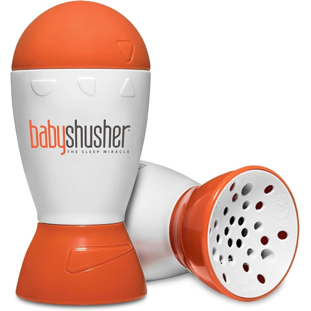 Baby Shusher portable newborn sleep sound machine front view on a clean background