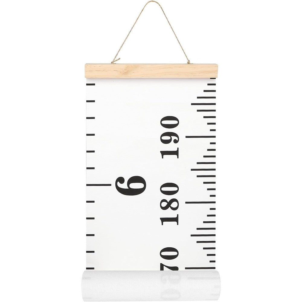 Mibote baby growth height chart wall decor front view