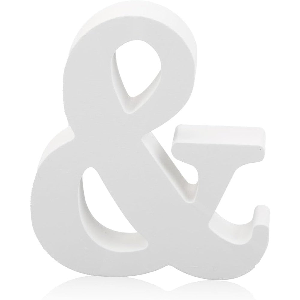 GLADFRESIT Decorative Wood Letters front view for nursery name signs