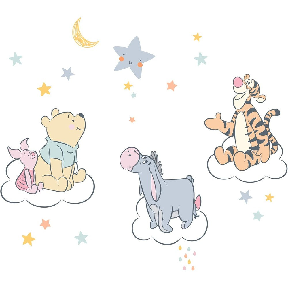 Lambs and Ivy Winnie the Pooh wall decals nursery mural set
