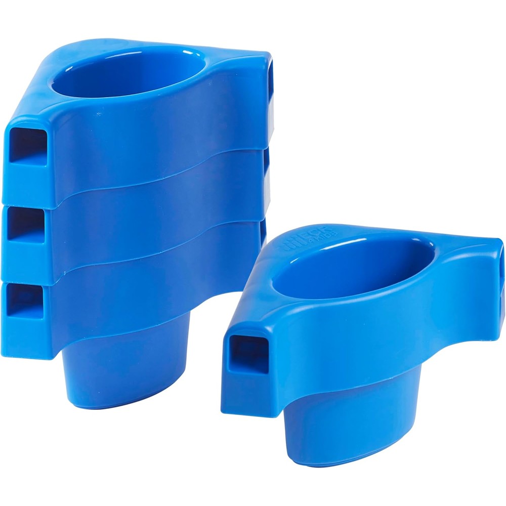ECR4Kids stackable kiddie cot corner replacement parts front view for daycare nap cots