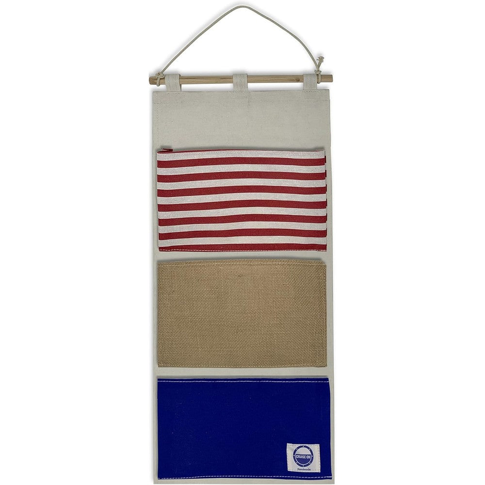 Cruise On 3-pocket hanging fish extender organizer front view