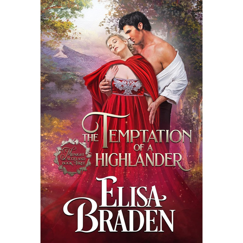 Elisa Braden The Temptation of a Highlander book cover historical romance novel