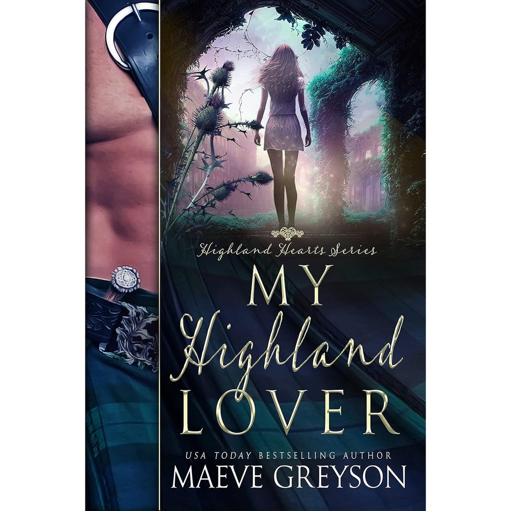 Maeve Greyson My Highland Lover book cover front view historical romance novel