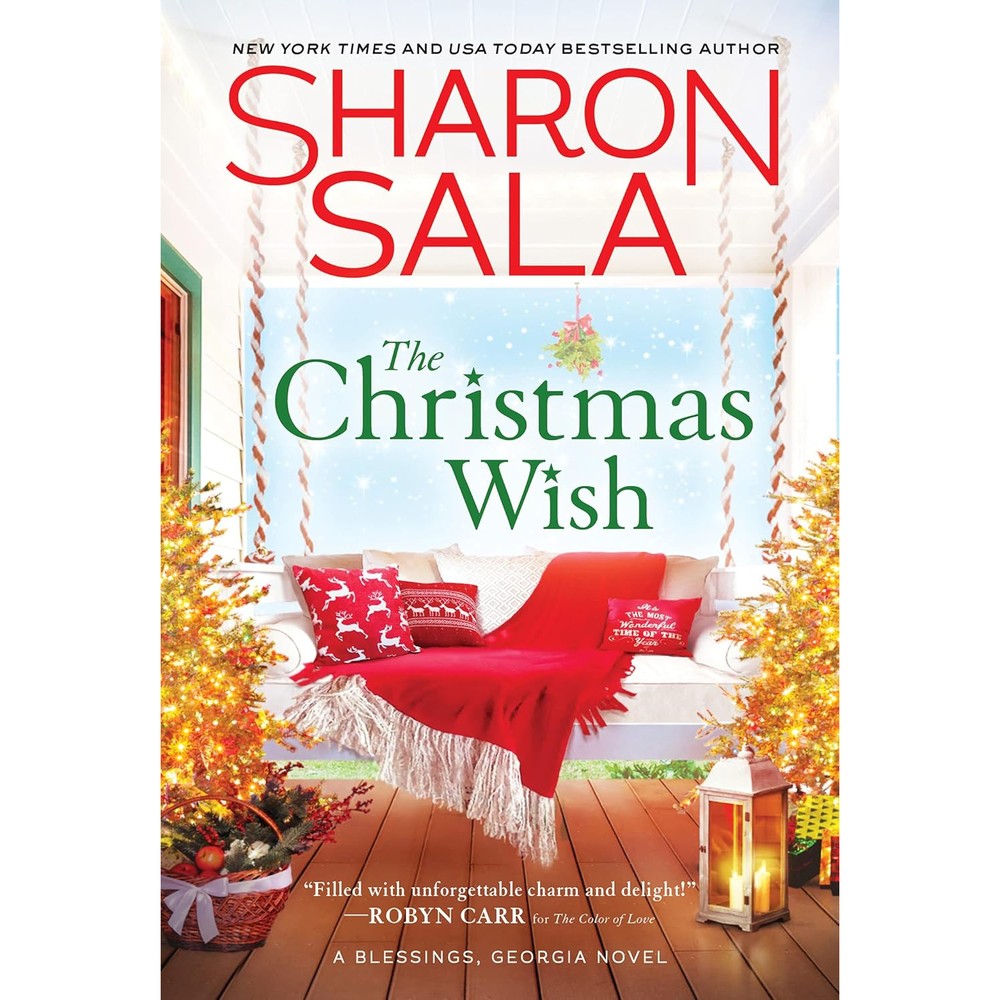 Sharon Sala The Christmas Wish book cover front view
