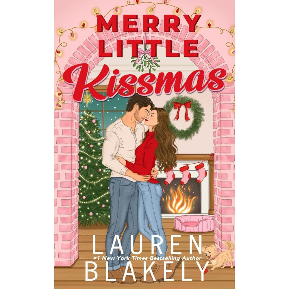 Lauren Blakely Merry Little Kissmas paperback book front cover