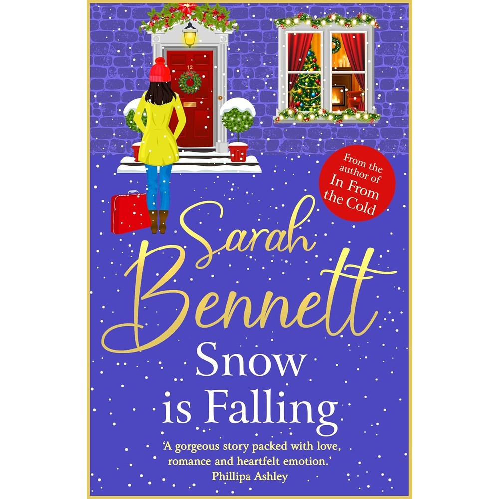 Sarah Bennett Snow Is Falling Juniper Meadows Book 4 cover front view