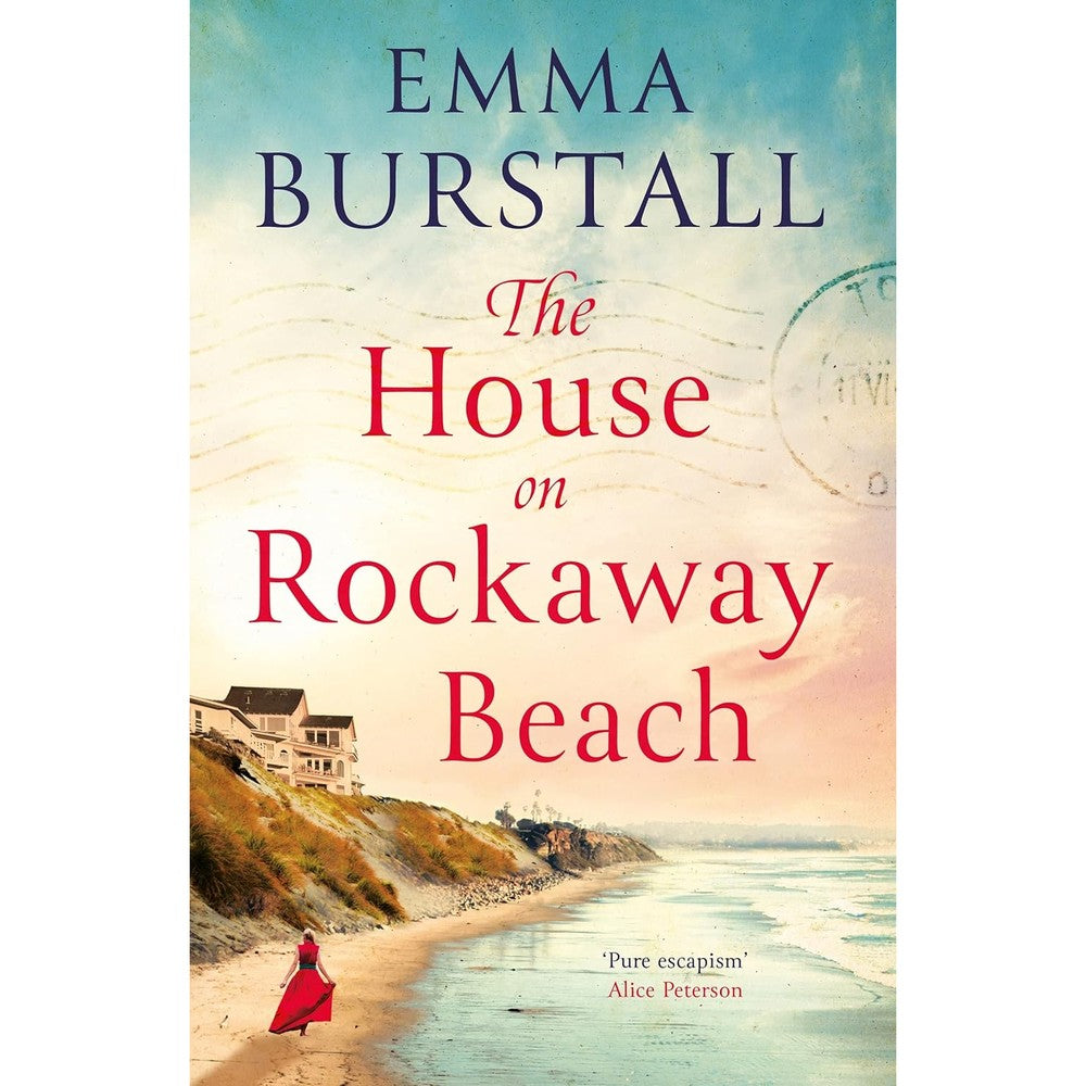 Emma Burstall The House On Rockaway Beach Kindle book cover front view