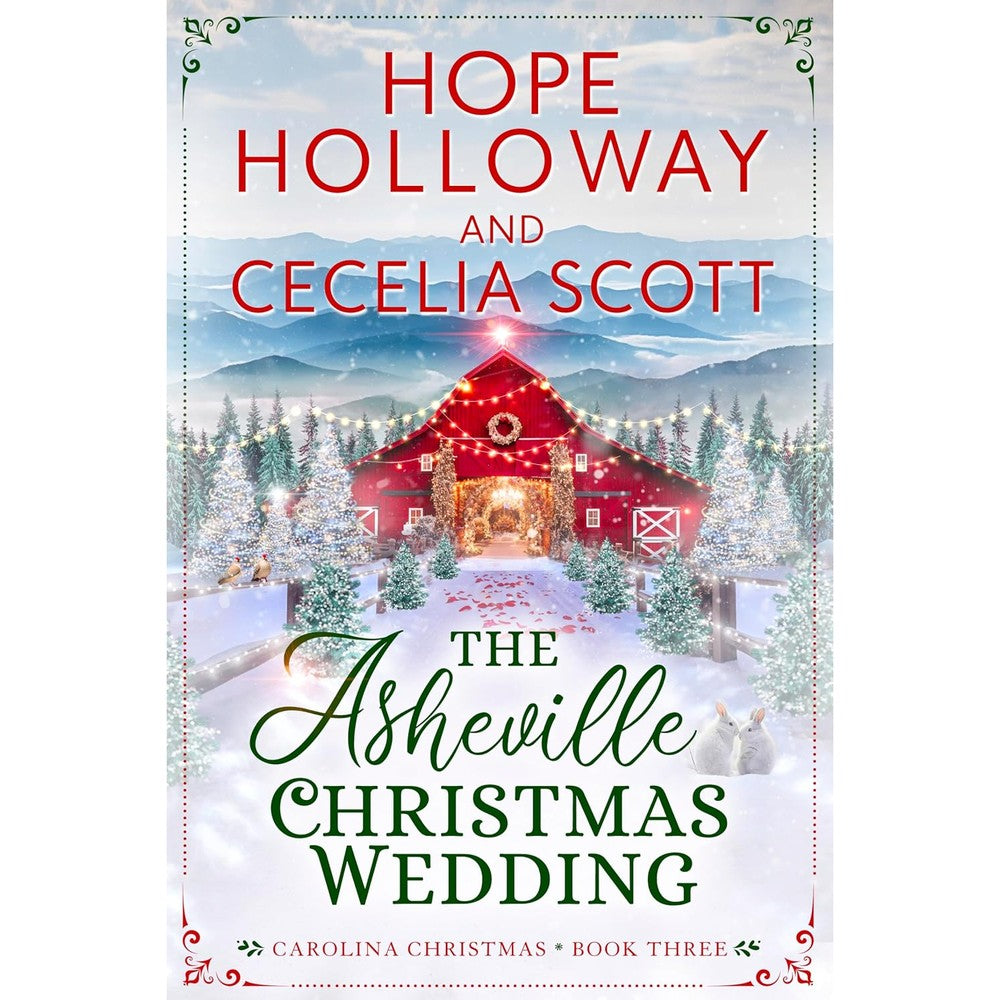 Hope Holloway and Cecelia Scott The Asheville Christmas Wedding book cover front view