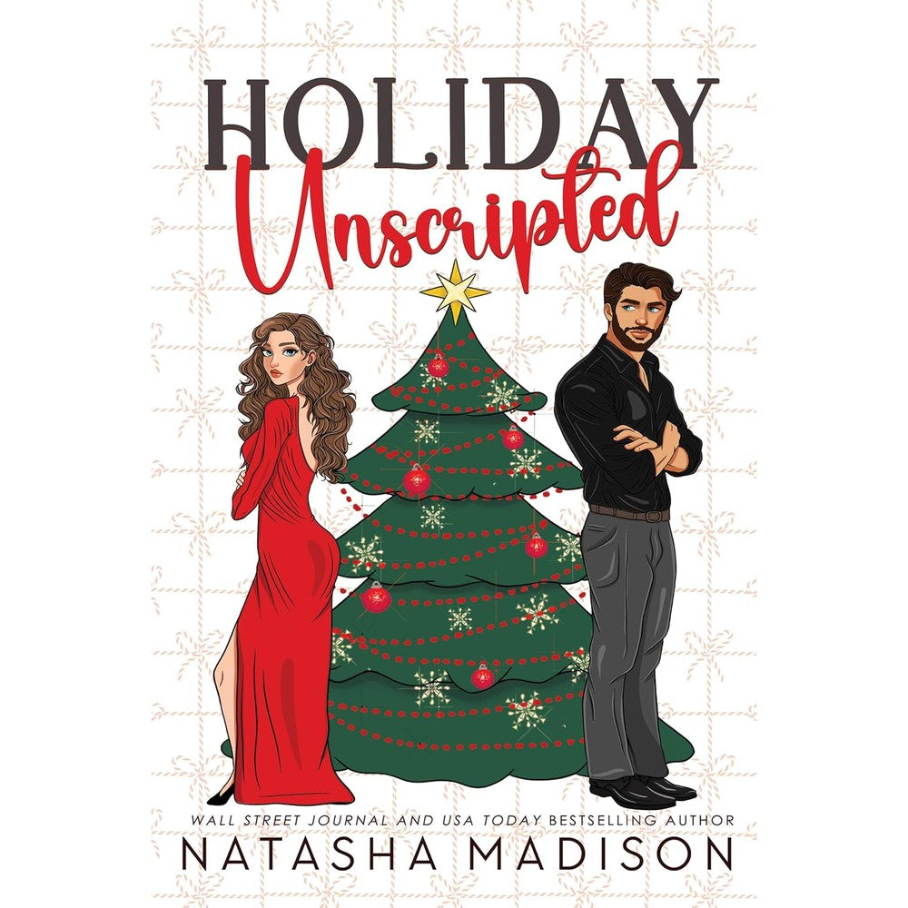 Natasha Madison Holiday Unscripted book cover front view authentic imported romance novel