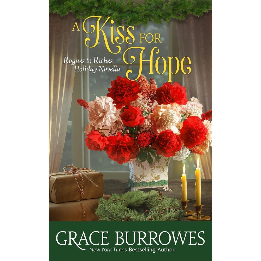 Grace Burrowes A Kiss for Hope Regency holiday novella book cover front view