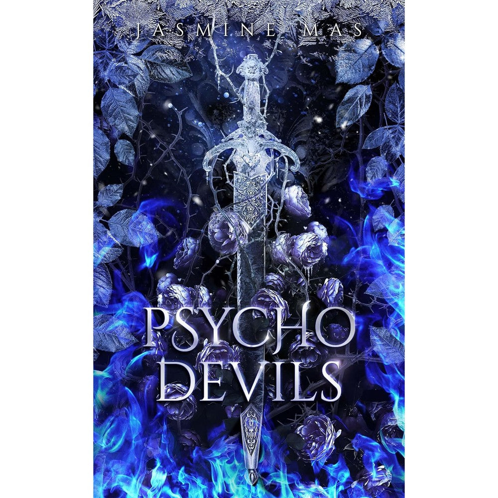 Jasmine Mas Psycho Devils book cover front view featuring dark fantasy romance artwork.