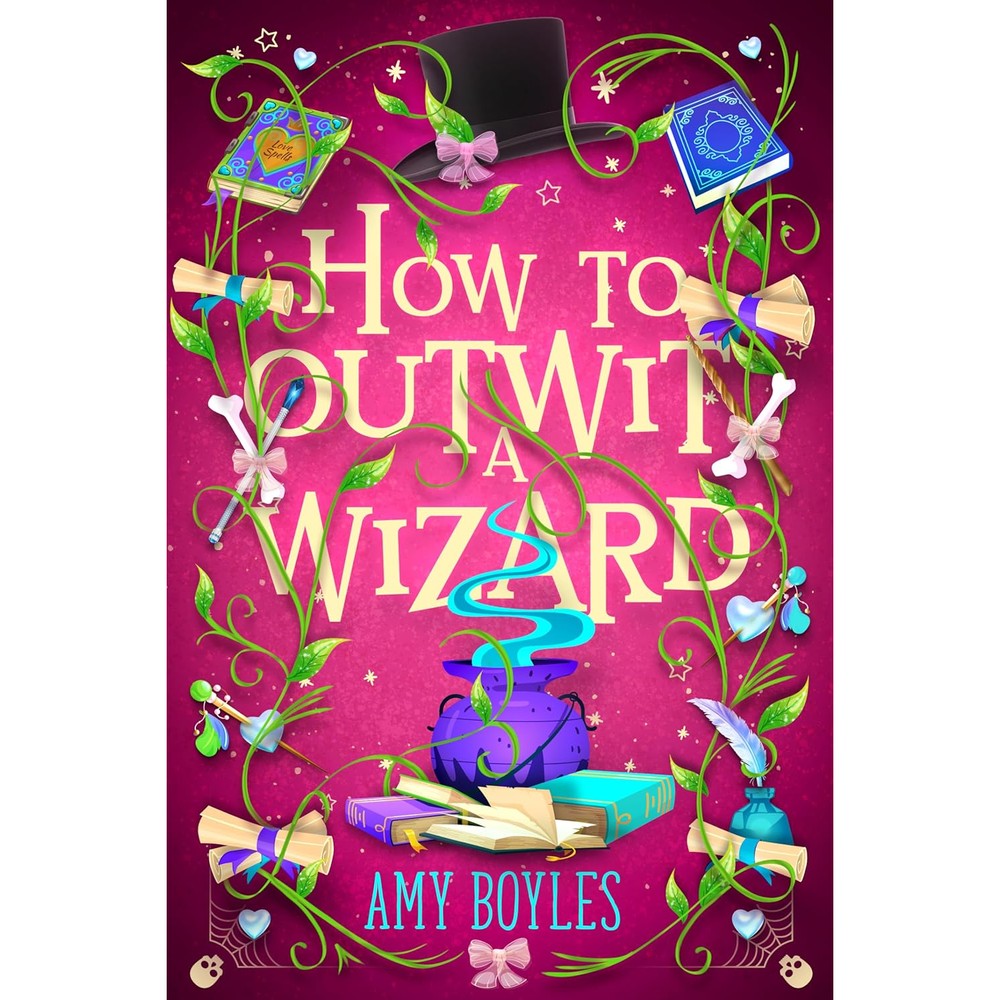 Amy Boyles How To Outwit a Wizard book cover front view