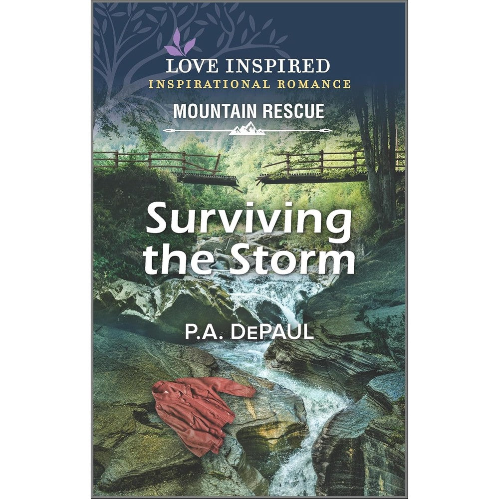 P.A. DePaul Surviving The Storm Mountain Rescue book cover featuring mountain landscape