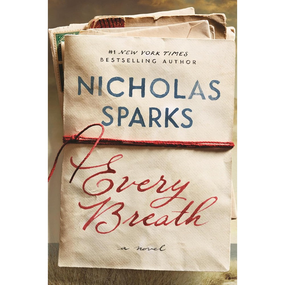 Nicholas Sparks Every Breath romance novel front cover.