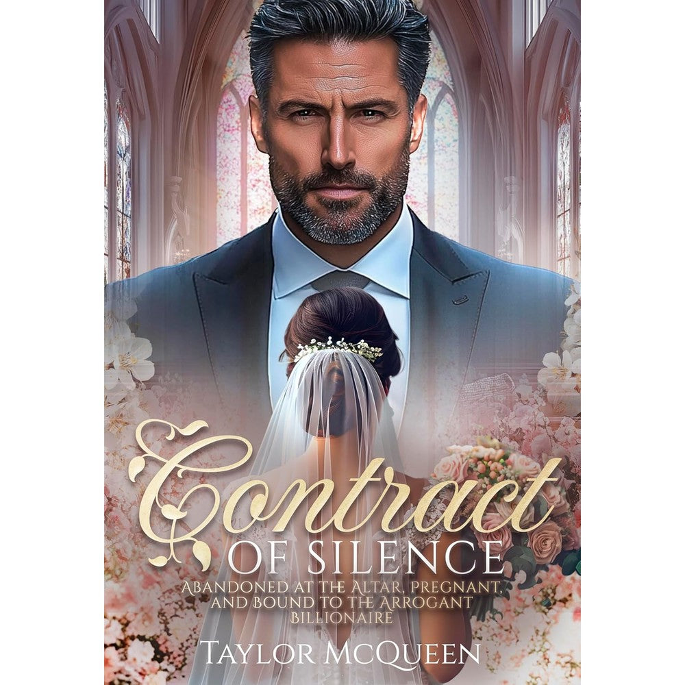Taylor McQueen Contract of Silence contemporary romance novel front cover view
