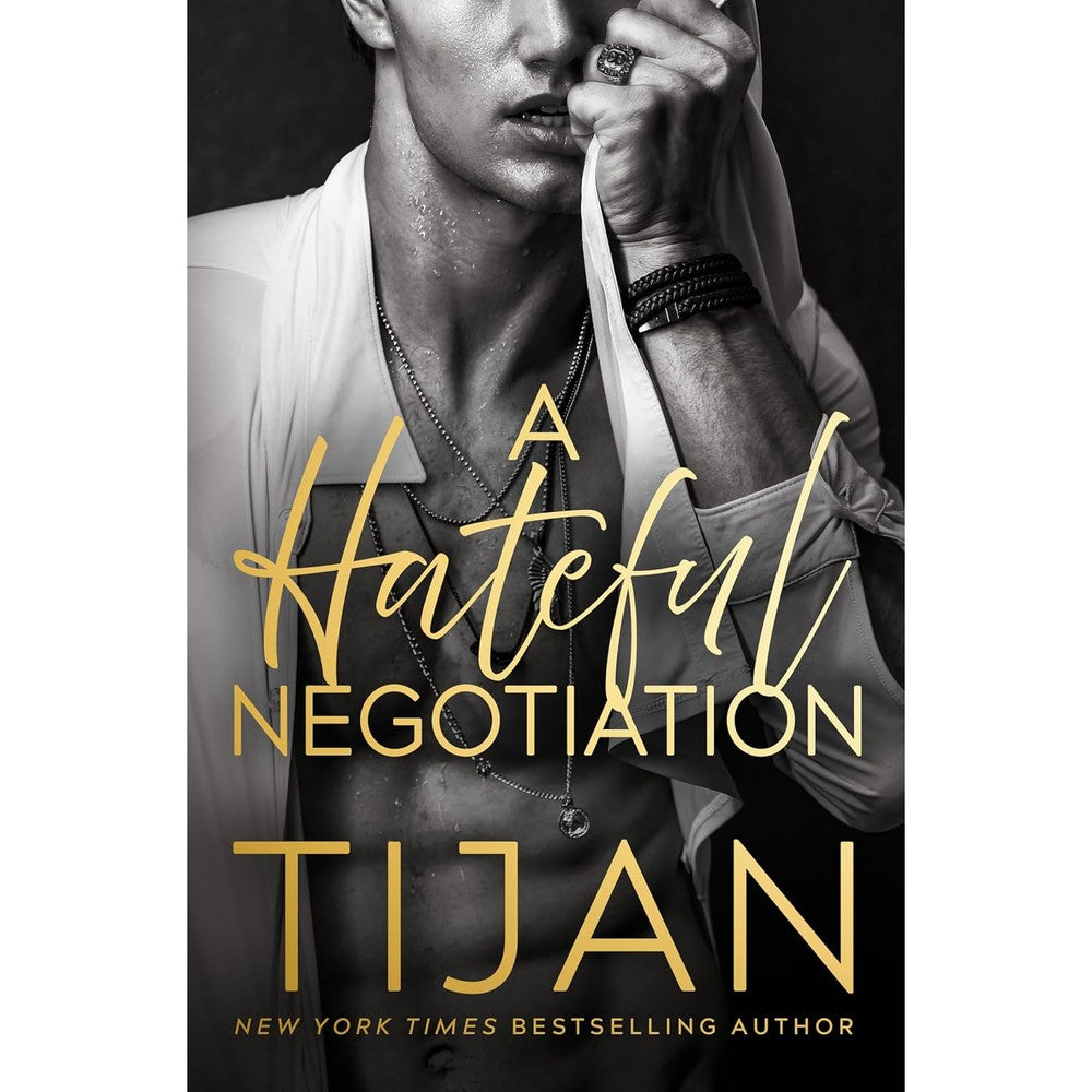Tijan A Hateful Negotiation book cover front view mafia romance