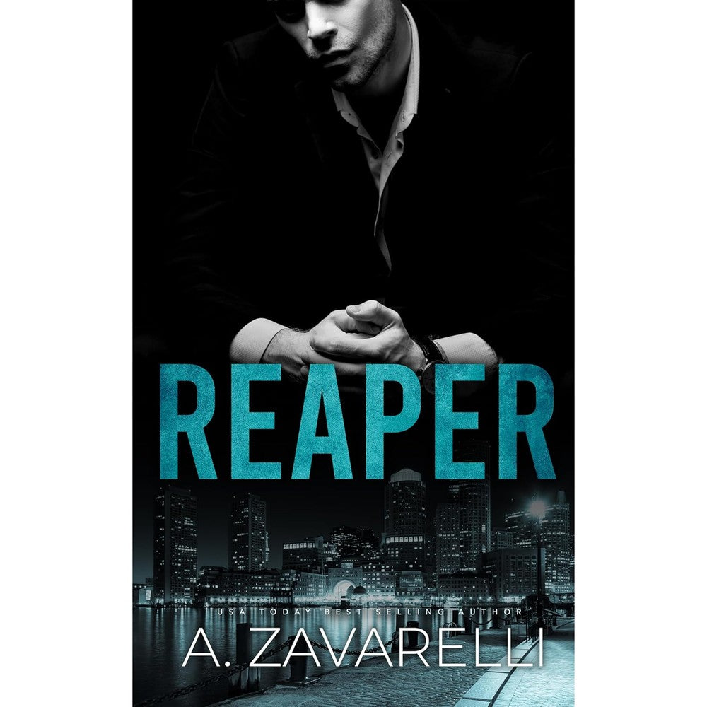 A. Zavarelli Reaper Boston Underworld Book Two Kindle edition dark mafia romance cover view.