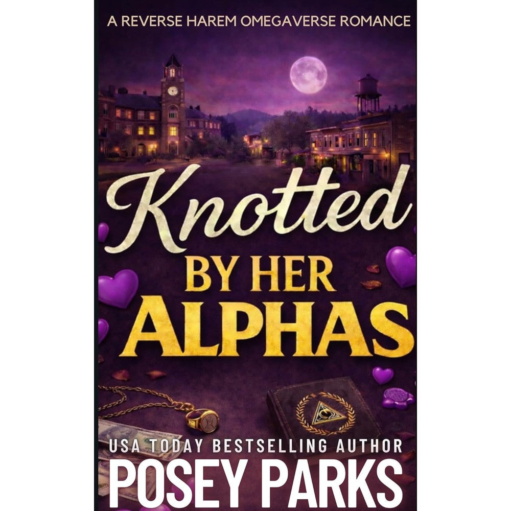 Knotted By Her Alphas: A Reverse Harem Omegaverse Romance