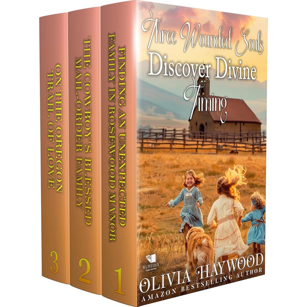 Three Wounded Souls Discover Divine Timing: A Christian Historical Romance Collection