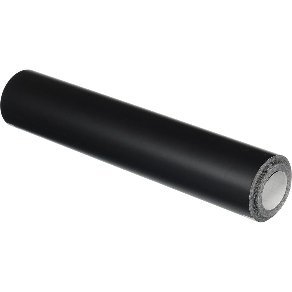 Oracal 651 Matte Black Vinyl Roll front view for craft cutting