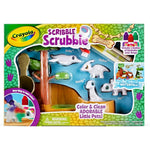 Crayola Scribble Scrubbie Pets Dinosaur Waterslide packaging front view showcasing washable dino toys