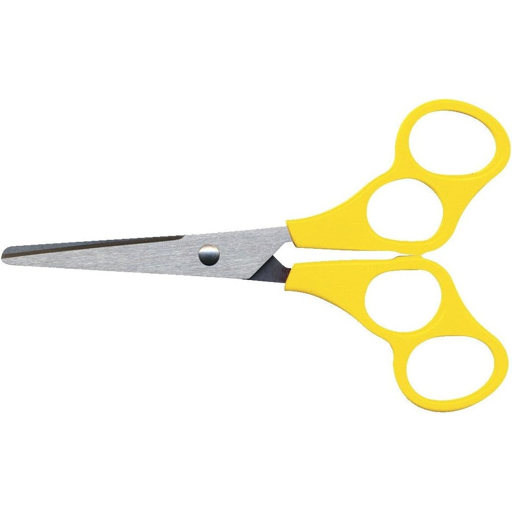 School Smart V-Shape Blunt Tip Training Scissors front view premium imported school supplies