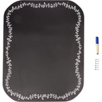 Jack and June Chalkboard Panel Playset Attachment Kit front view for outdoor wooden swing sets