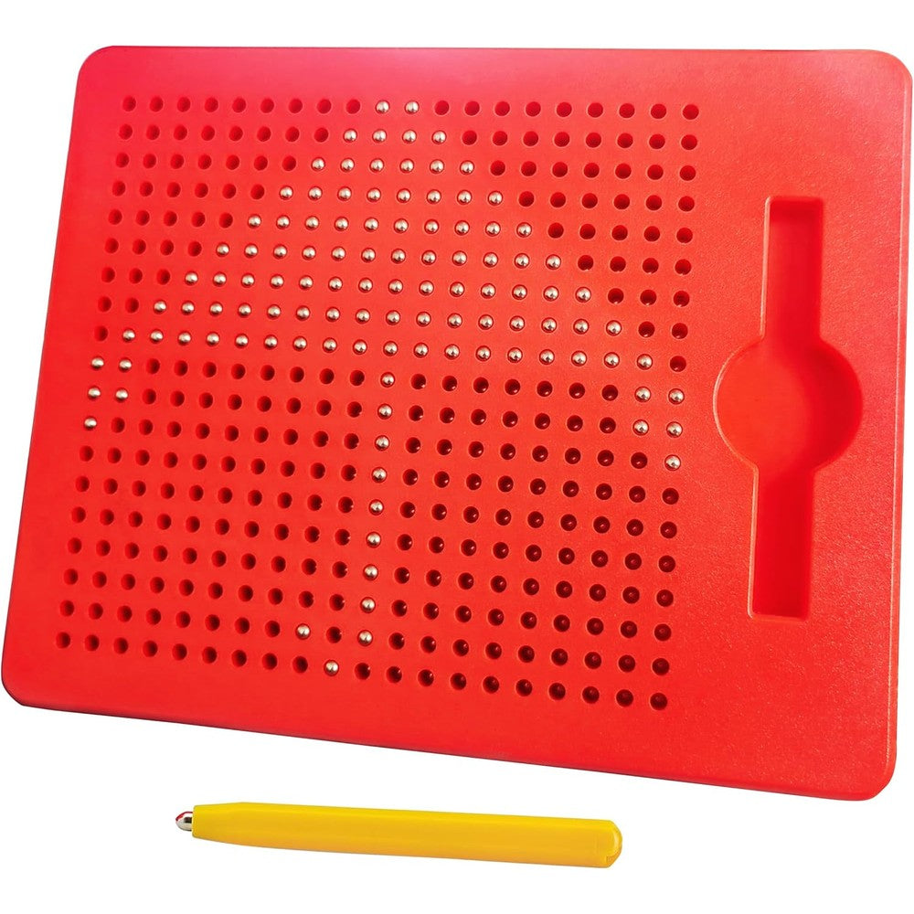 Rainbow Toyfrog magnetic drawing board with stylus front view
