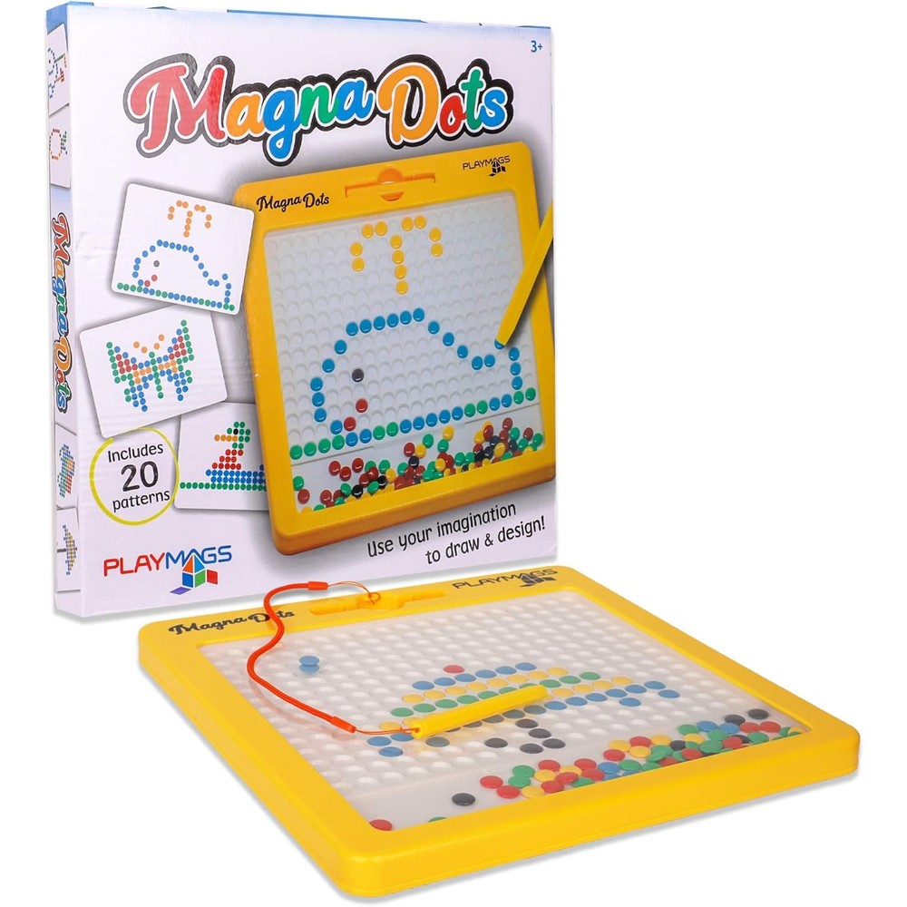 Playmags Magna Dots Large Magnetic Drawing Board front view
