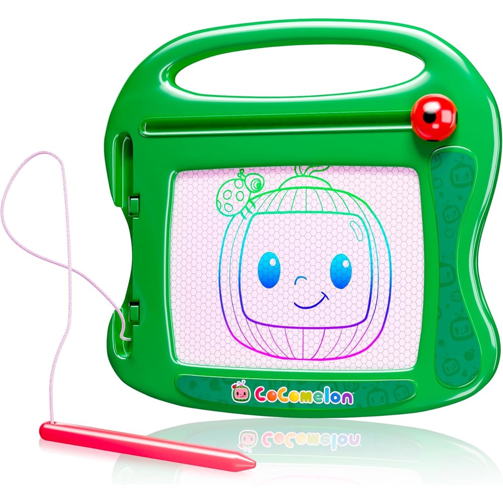 Lollipop Cocomelon magnetic travel sketcher front view
