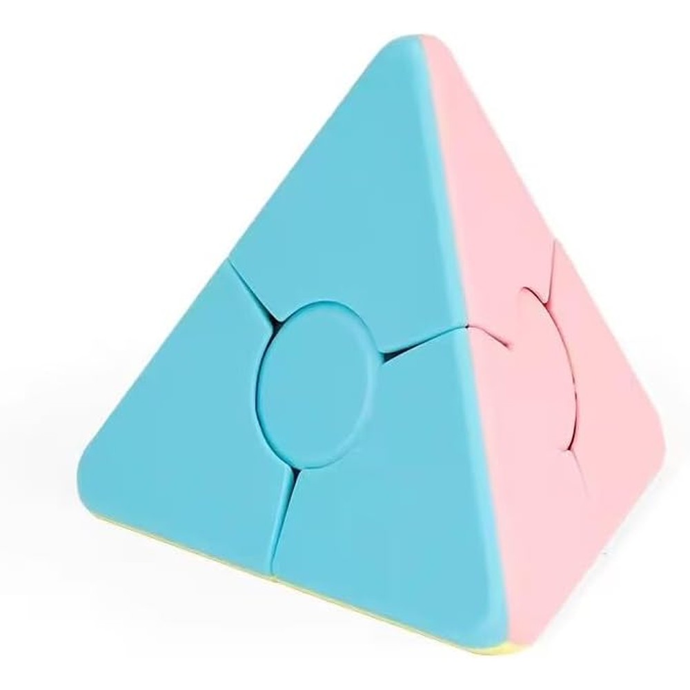 Cuberspeed MoYu Bead Pyraminx front view stickerless triangle speed cube