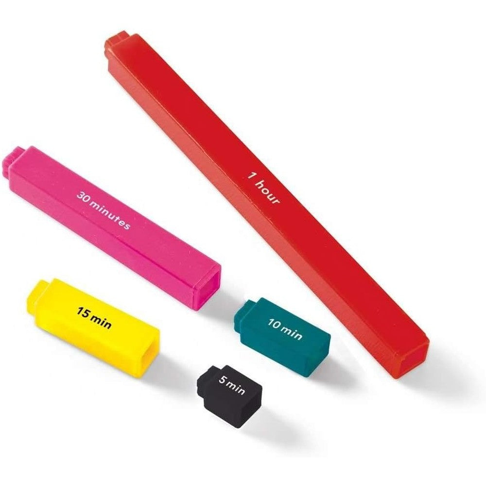 Hand2mind elapsed time rods math manipulative set front view