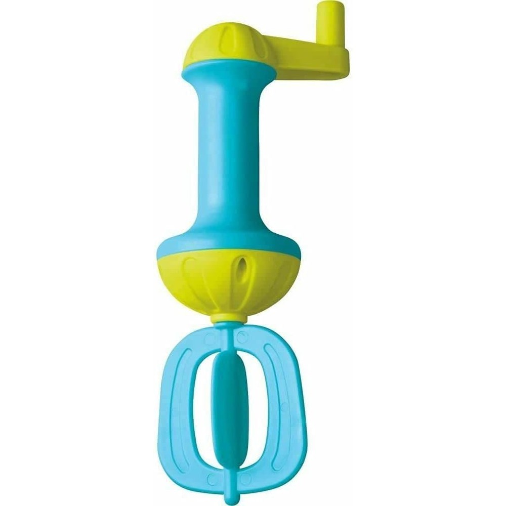 Haba Bubble Bath Whisk blue front view for kids bath time