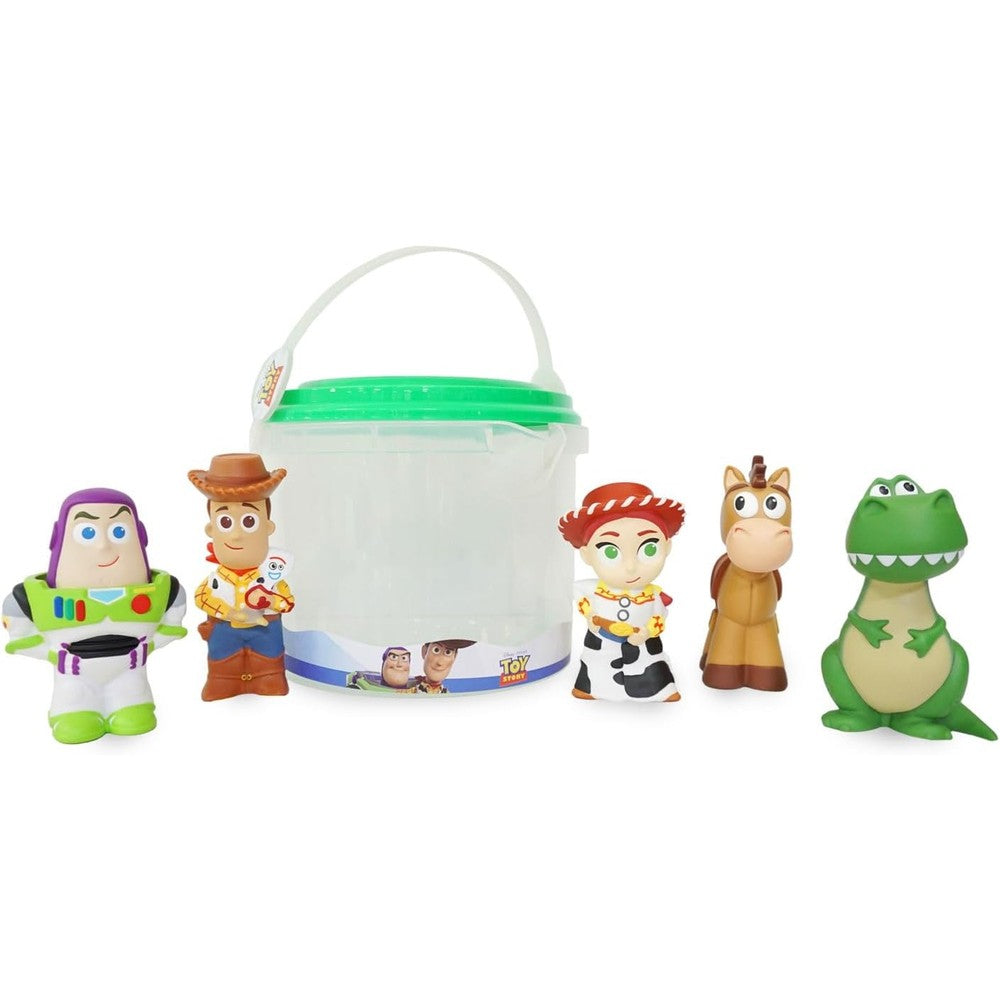 Disney Store Toy Story bath set with bucket and figures