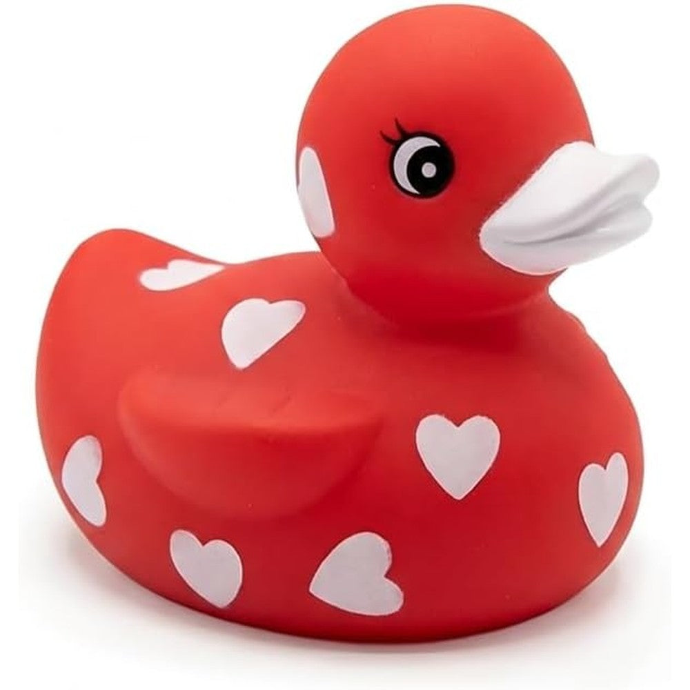 Ducky City Valentines Sweetheart Rubber Duck front view