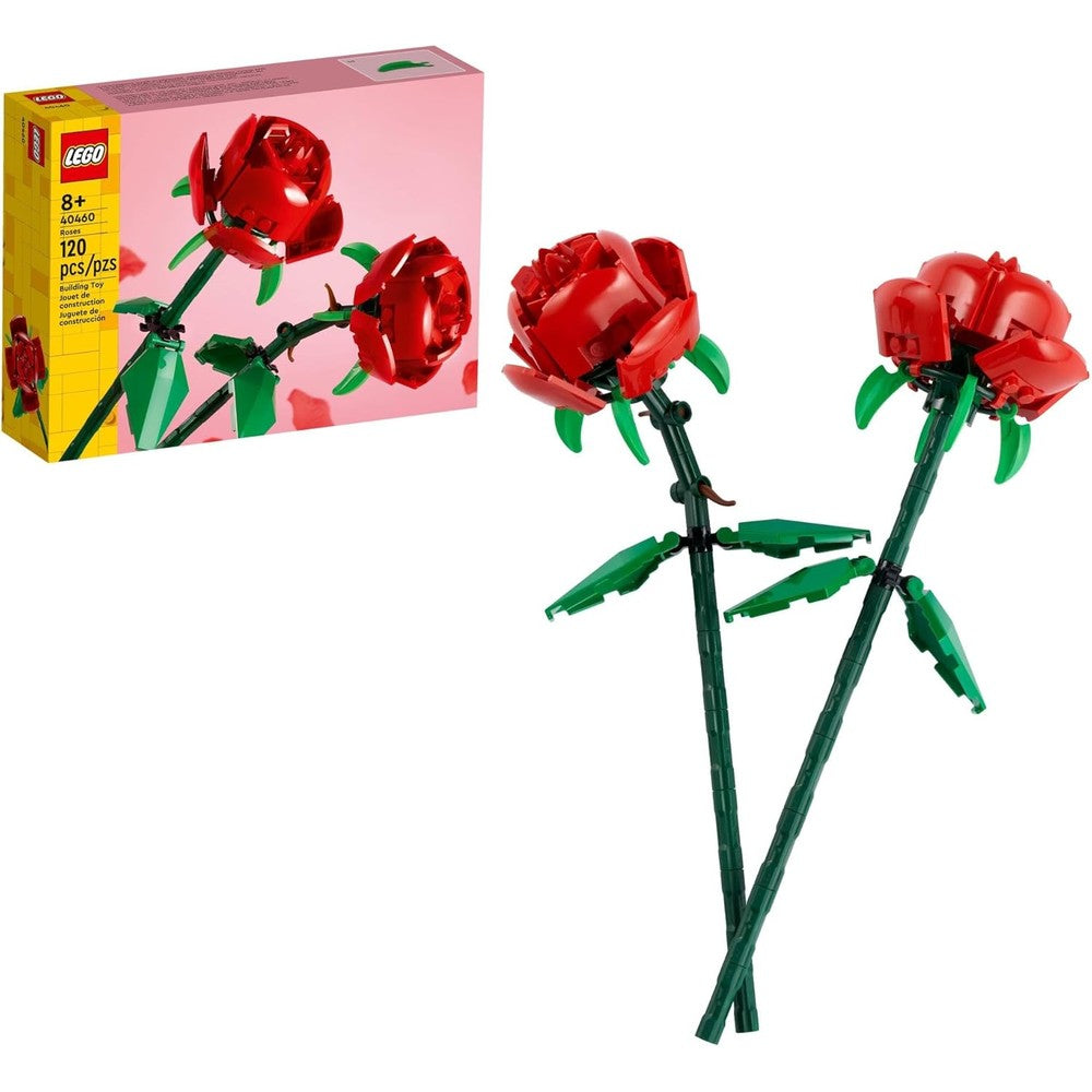 LEGO Roses botanical collection set 40460 front view