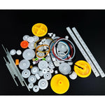 Urimpavido 82 piece plastic gear set for robotics projects