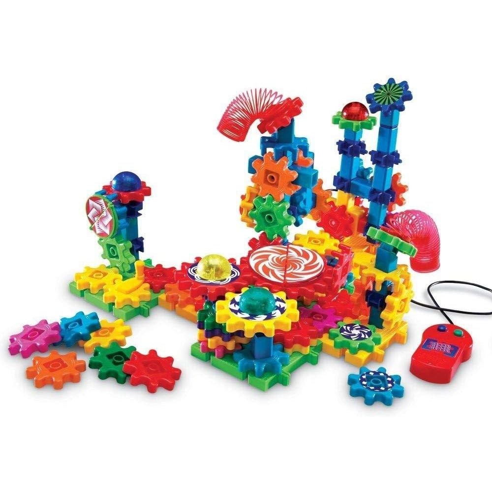 Learning Resources Gears Lights and Action set front box view