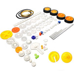 Eudax 82 piece plastic gear kit front view